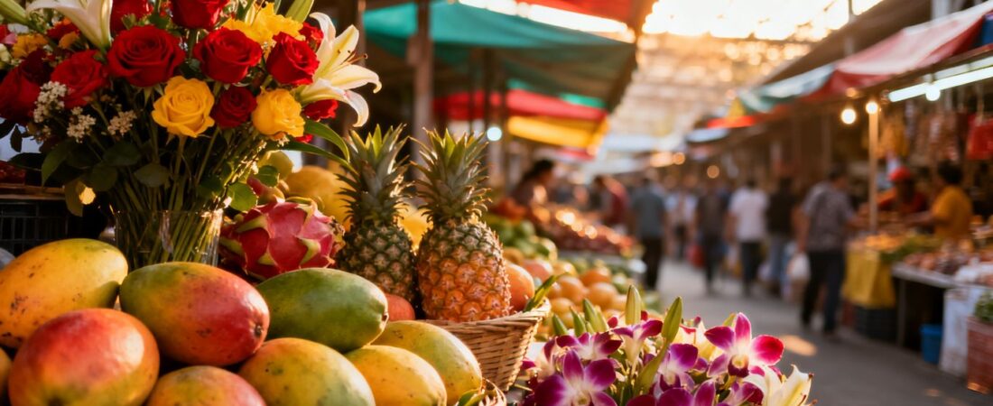 A guide to the Placita de Flórez flower and fruit market