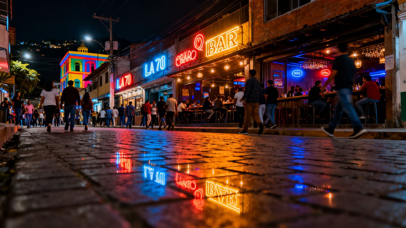 7 Best bars on La 70 in Laureles, Medellín