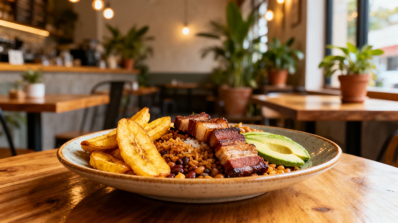 Where to find the best traditional bandeja paisa in Medellin
