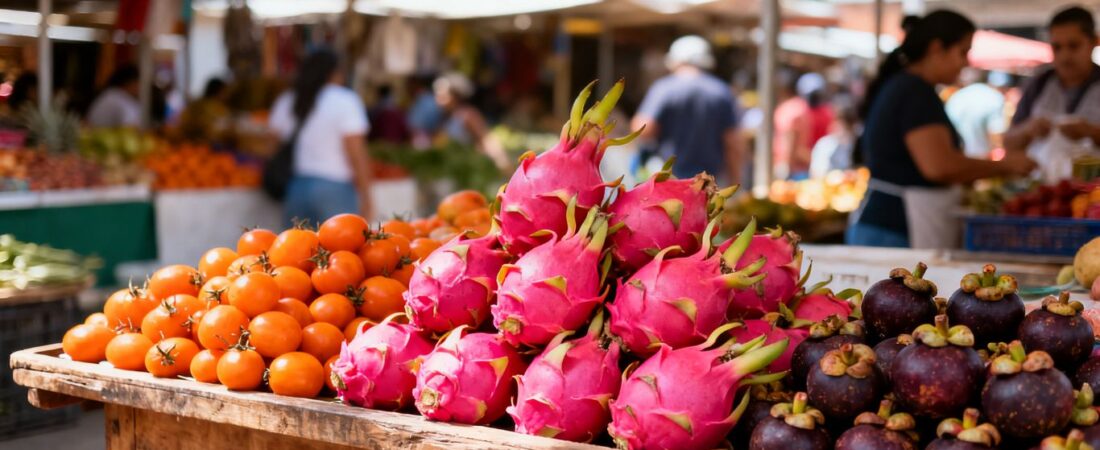 How to take a local exotic fruit tour at Minorista Market
