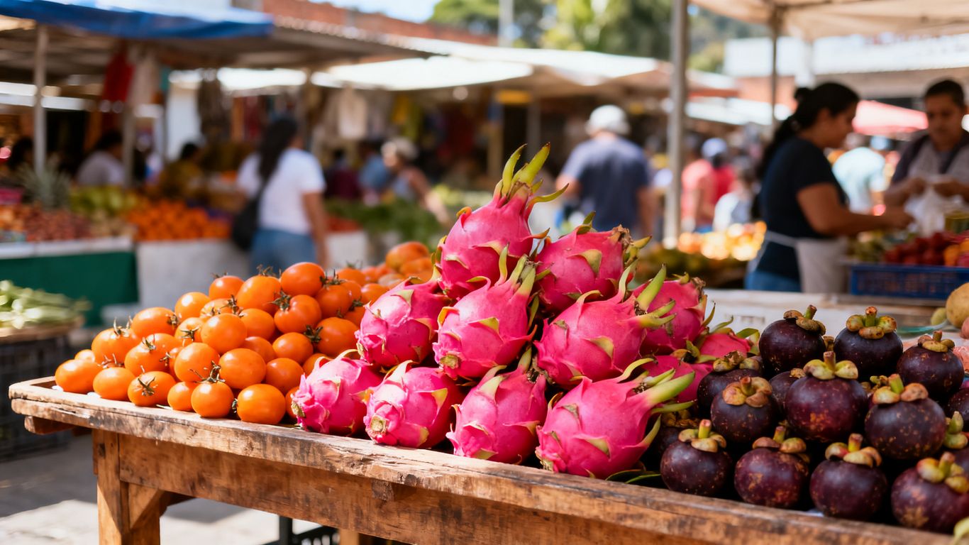 How to take a local exotic fruit tour at Minorista Market