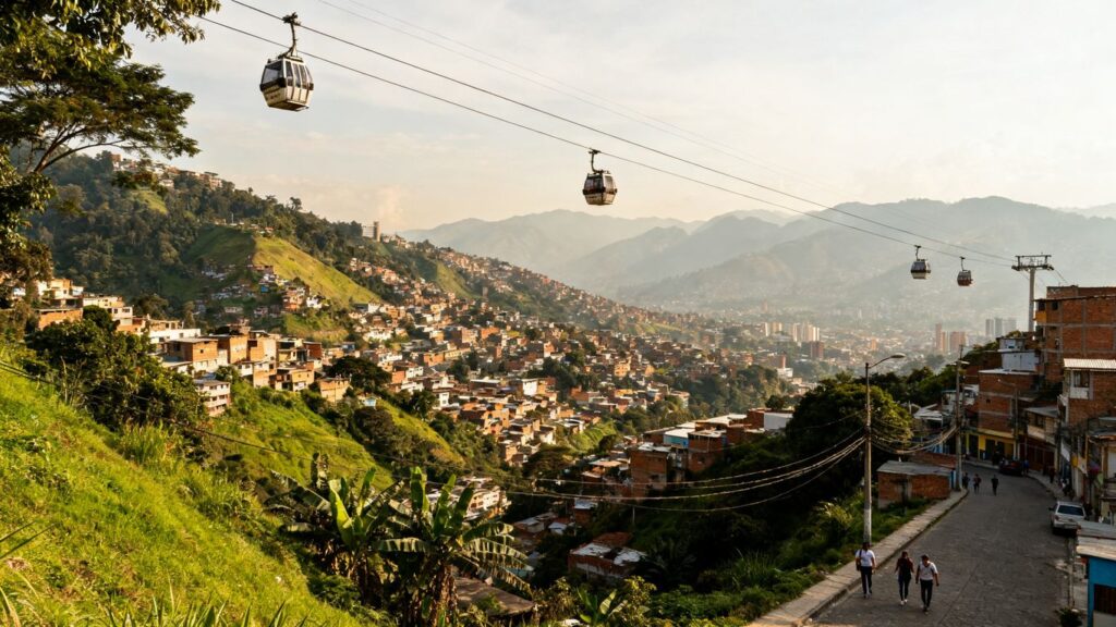 What does a budget travel guide to Medellin Colombia look like for first-time visitors?