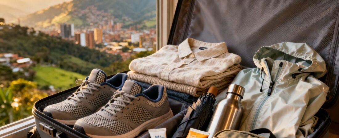 What is the best packing list for Medellin Colombia weather?